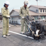 <b>[路面標示施工技能士]</b> 道路区画線工事を手掛ける専門職<br>